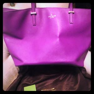 Kate Spade Purple Tote